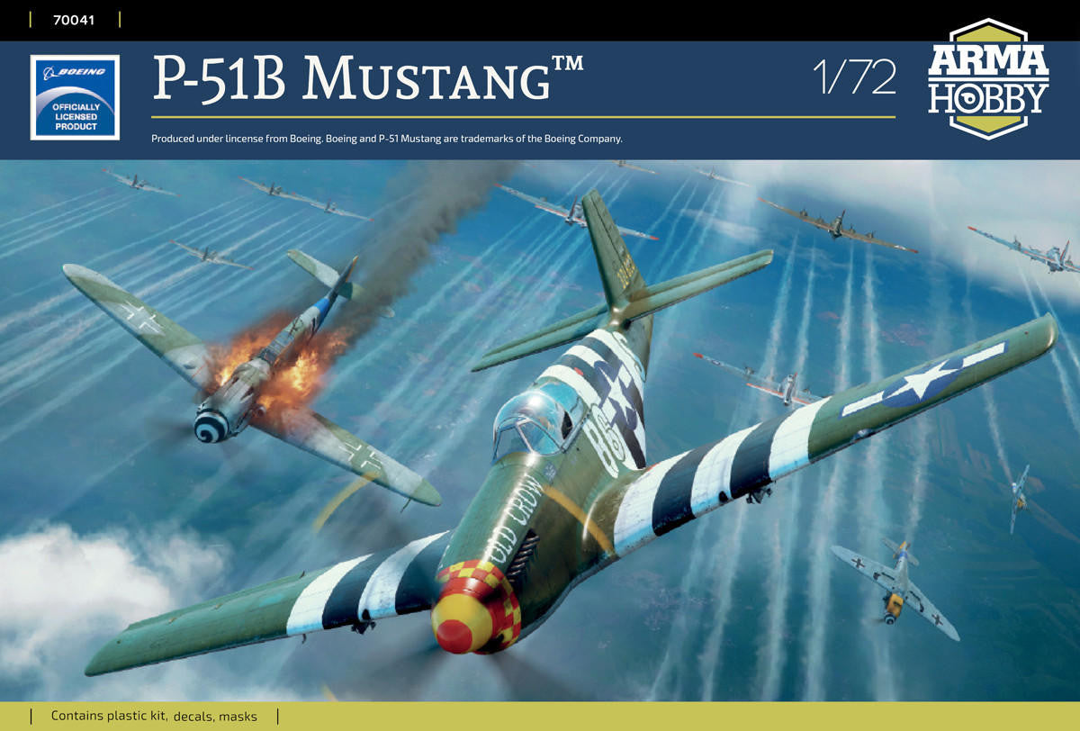 Arma Hobby 1/72 P-51B Mustang Special Edition 70041